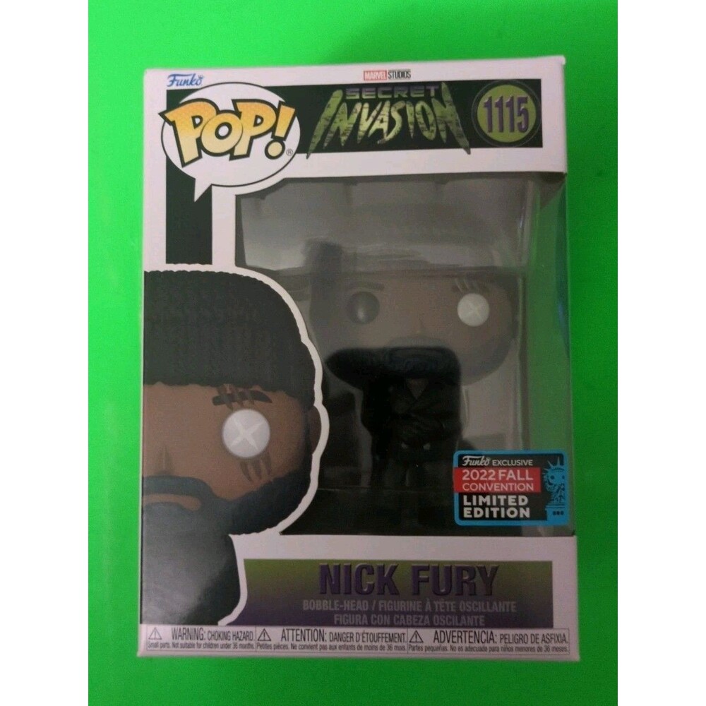 Funko POP! Nick Fury #1115 Secret Invasion Marvel 2022 Fall Convention Exclusive